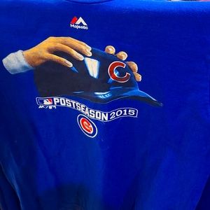 Chicago Cubs 2015 playoff shirt. Kids XL